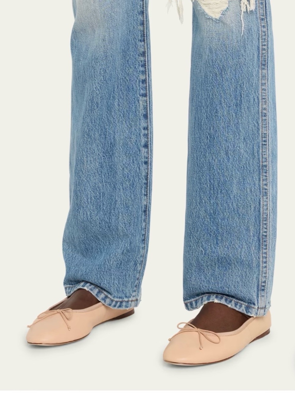 Loeffler Randall - Women's Beige Ballet Flats